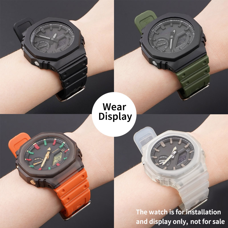 Rubber Strap for Casio G SHOCK - Casio Watch G-Shock Ga-2100 recension och pris