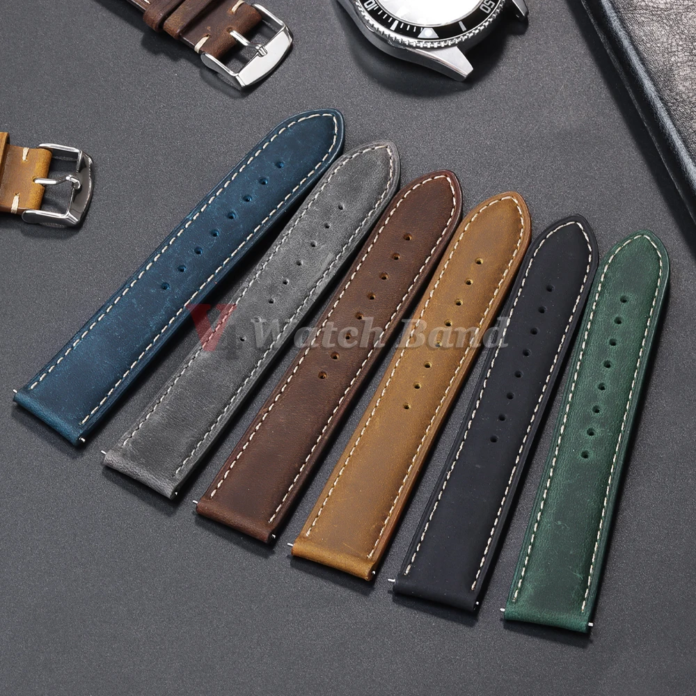 Genuine Calfskin Watchband for - Omega Watch Speedmaster recension och pris