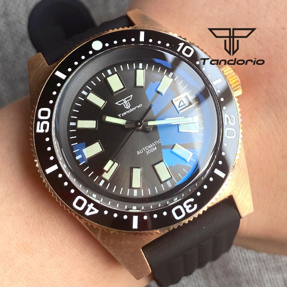 Tandorio 62 MAS CUSN8 Solid Br - Seiko Watch 5 Sports recension och pris