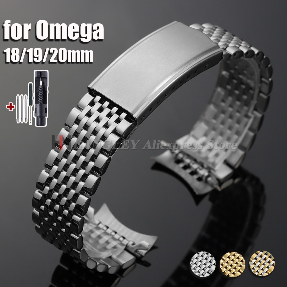 18mm 19mm 20mm Stainless Steel - Omega Watch Speedmaster recension och pris