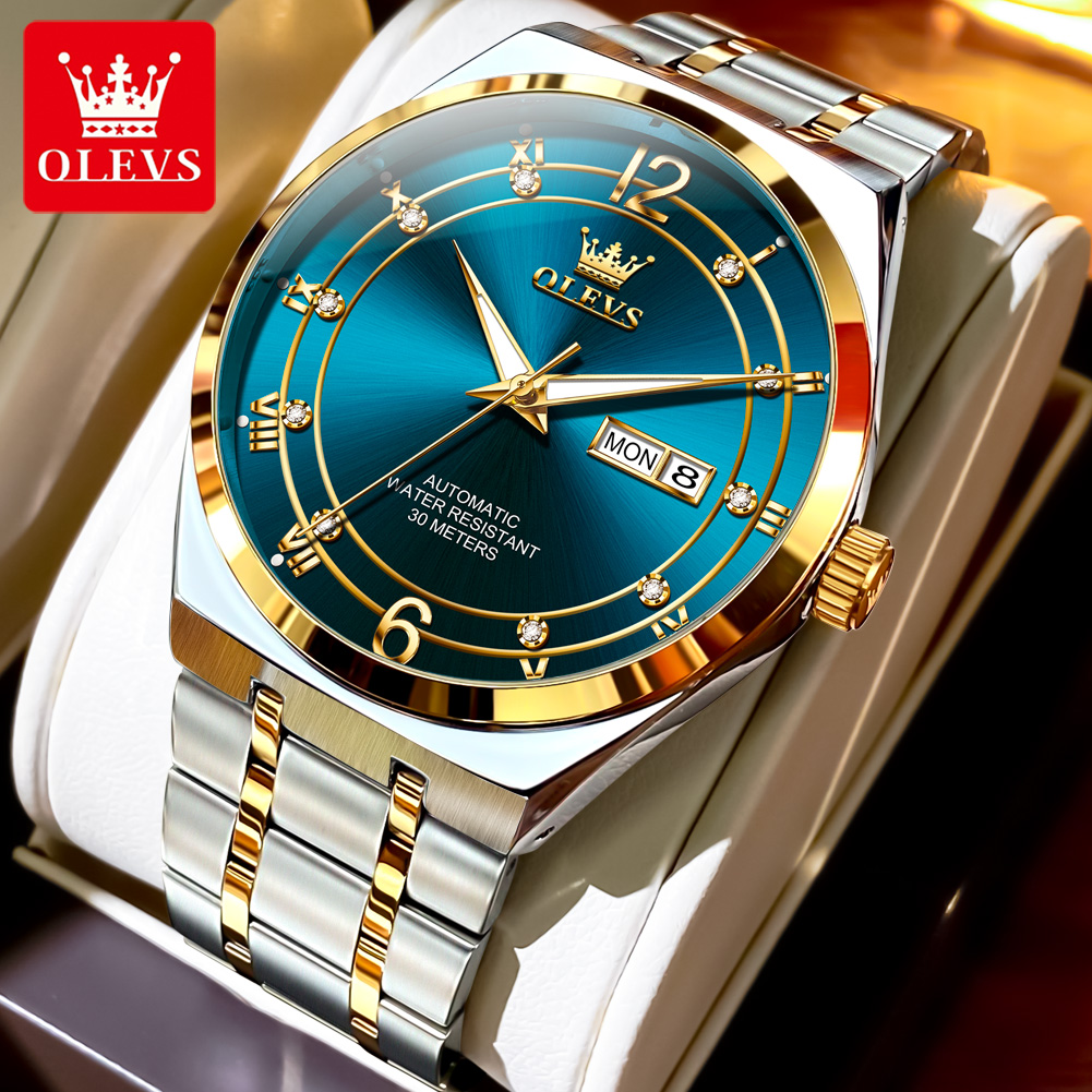 OLEVS Watch Mens Watch Mechani - Rolex Watch Datejust recension och pris