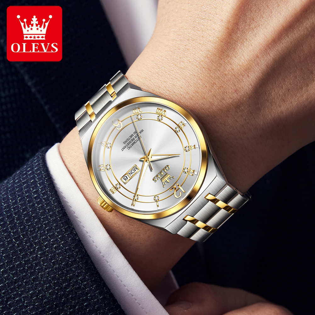OLEVS Watch Mens Watch Mechani - Rolex Watch Datejust recension och pris