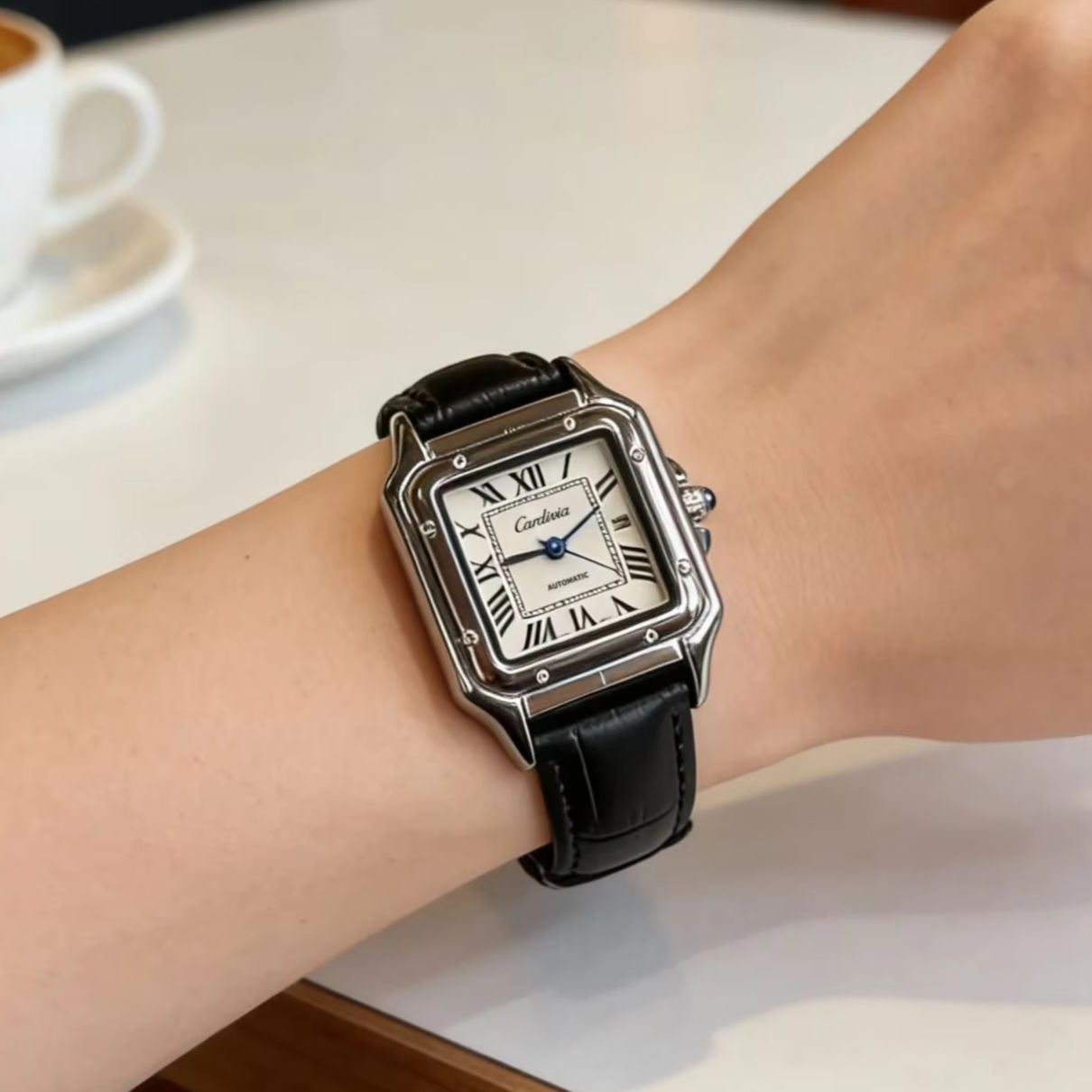 Retro Square Women's Quartz Wa - Cartier Watch Santos recension och pris