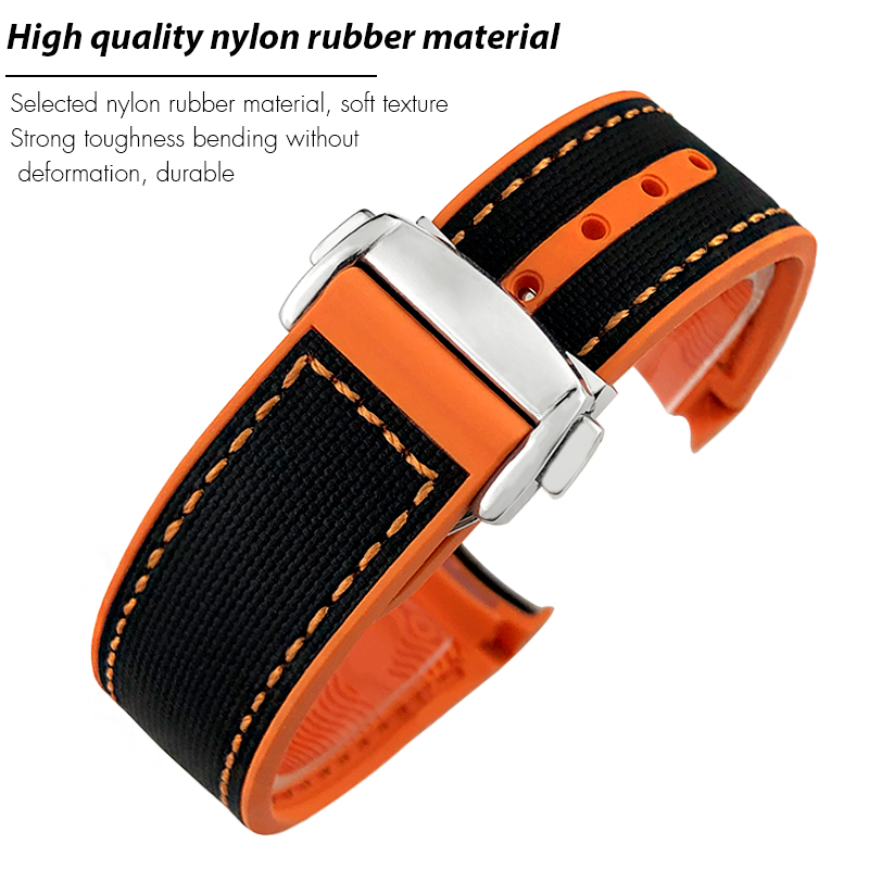 High Quality Nylon Rubber Watc - Omega Watch Seamaster recension och pris