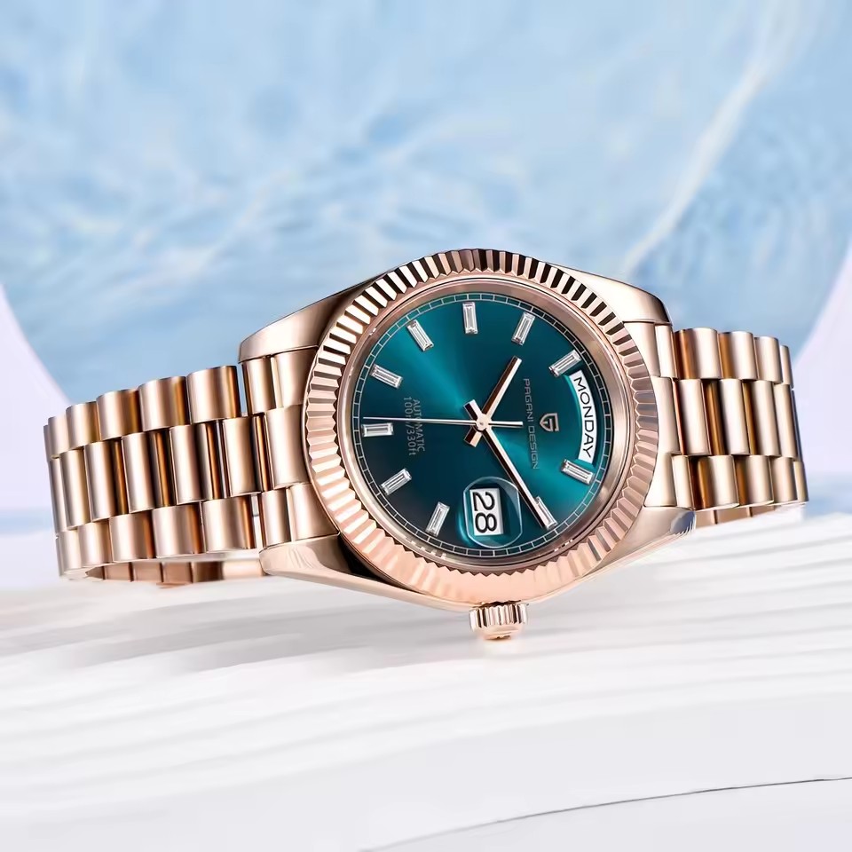 PAGANI DESIGN New Rose Gold Co - Rolex Watch Datejust recension och pris