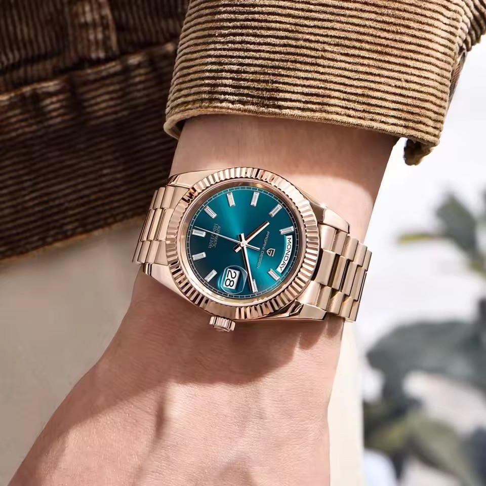 PAGANI DESIGN New Rose Gold Co - Rolex Watch Datejust recension och pris