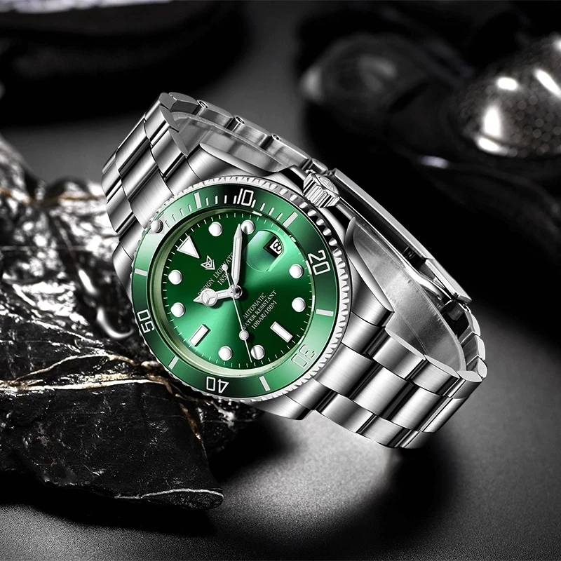 2025 LIGE New Watch Men Automa - Rolex Watch Submariner recension och pris