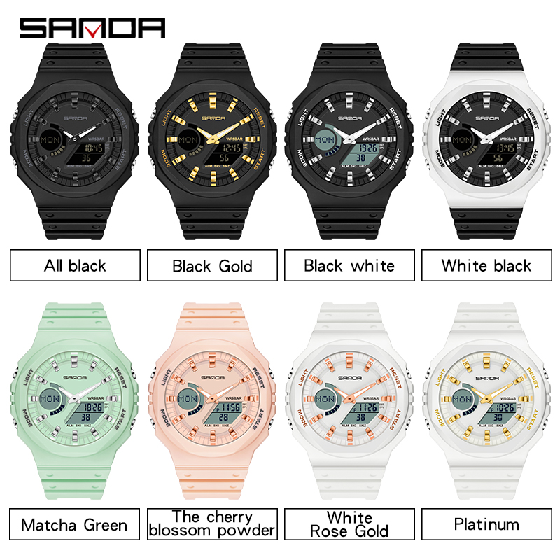 SANDA Top Luxury Men's Quartz  - Seiko Watch 5 Sports recension och pris