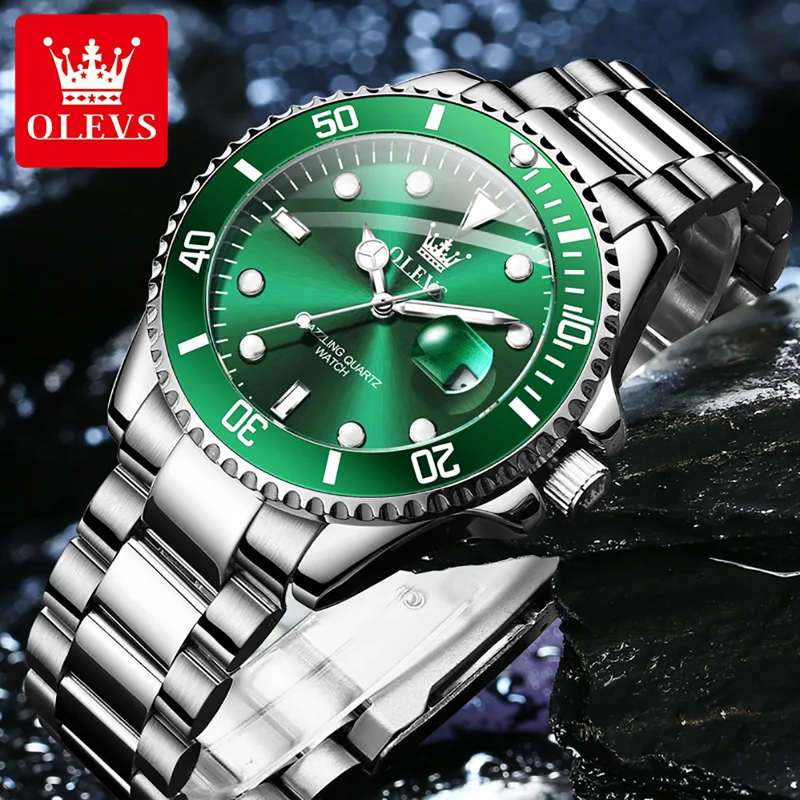OLEVS Original Quartz Watch fo - Rolex Watch Datejust recension och pris