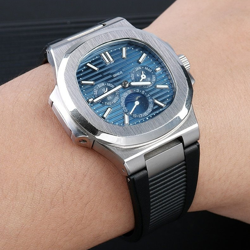 25*13mm Premium Rubber Concave - Patek Philippe Watch Nautilus recension och pris