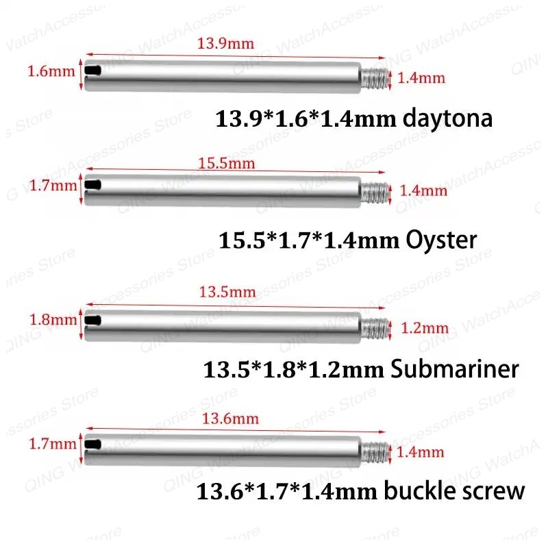 Clasps Screws Stainless Steel  - Rolex Watch Daytona recension och pris