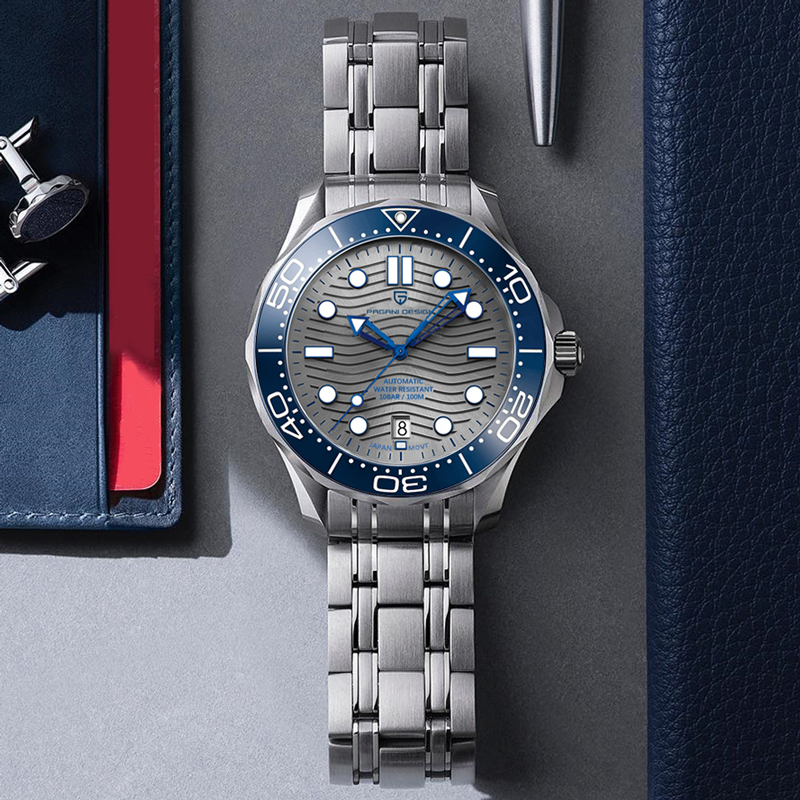 2025 New PAGANI DESIGN PD1685  - Omega Watch Seamaster recension och pris