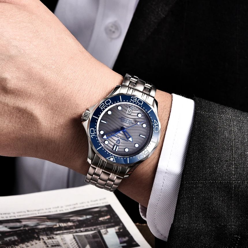2025 New PAGANI DESIGN PD1685  - Omega Watch Seamaster recension och pris