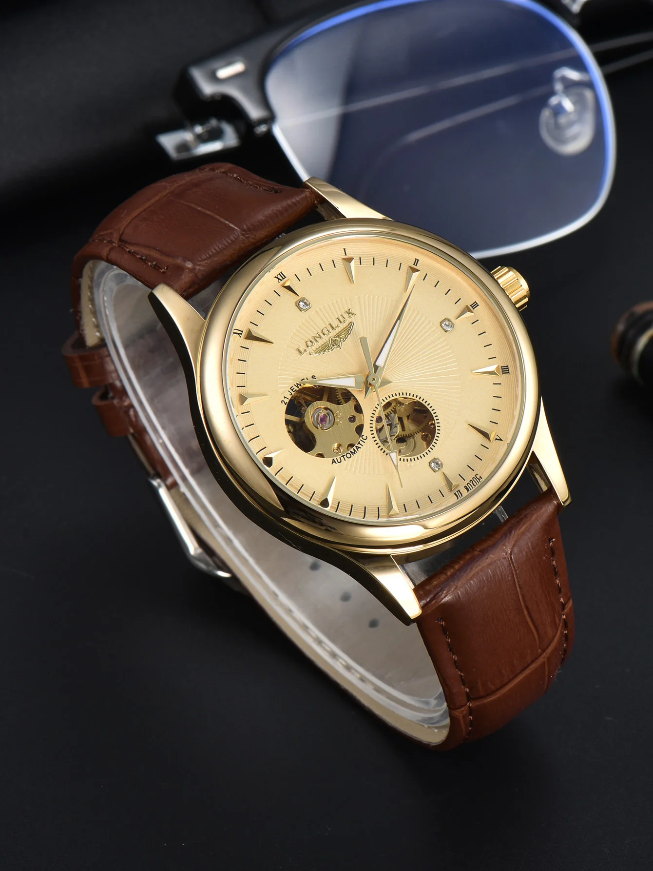 LONGLUX Automatic Watch Elegan - Seiko Watch Presage recension och pris